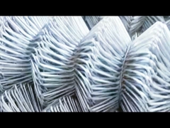 Elektryczne Galwanizowane Ogrodzenie Łączników Łańcuchowych 3mm Diamentowe Stalowe Żelazne Włókna Sieciowe