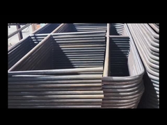 1.1x2.1M Tymczasowa bariera kontroli tłumu ruchu drogowego Przenośna bariera metalowa