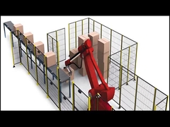 Przemysłowe Ogrodzenie sieci drutu stalowego metalowego Ogrodzenie bezpieczeństwa robota spawanego 1.8M