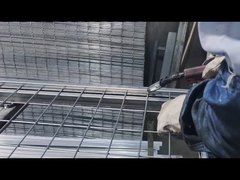 50mm*100mm Tymczasowe ogrodzenie spawanie Urbane obiekty architektoniczne Kanada