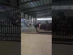 Wysokiej klasy bramki Rurowaty Ogrodzenie stalowe proste i eleganckie brama 2m * 1.8m