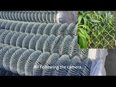 Elektro galwanizowana diamentowa siatka drutu 2calowa ogrodzenie