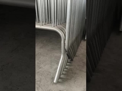 Przenośna bariera kontroli tłumu dla stalowych ogrodzeń koncertowych