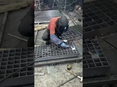 5 mm Gorąco zanurzona galwanizowana siatka stalowa spawana drainażowa siatka stalowa