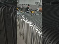 Stal nierdzewna przeciw wspinaczce Silna bariera kontroli tłumu bezpieczeństwa ruchu