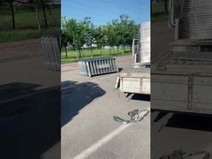 Bariera tymczasowa do kontroli tłumu ze stali nierdzewnej 304, 1,2*2M