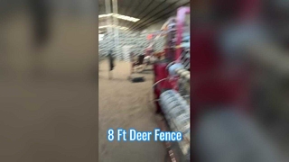 Mocny płot dla jeleni o wysokości 8 stóp, ocynkowana siatka druciana