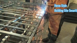 Bezpieczne witryny Szybkie tymczasowe rozwiązanie w zakresie ogrodzeń