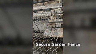 Trwały płot ogrodowy 10M siatka druciana z ogniwami łańcucha