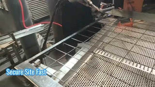 Zabezpiecz swoją witrynę Szybkie ocynkowane tymczasowe ogrodzenie