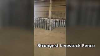 Mocne ogrodzenie dla bydła dla koni