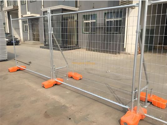 2M High Pre Galvanized Metal Temporary Fencing Panels For Australia Market