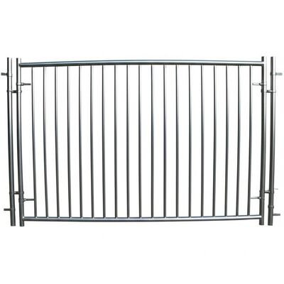 PVC Coated Portable Metal Temporary Fence 6ft Height 10ft Length for Construction Sites