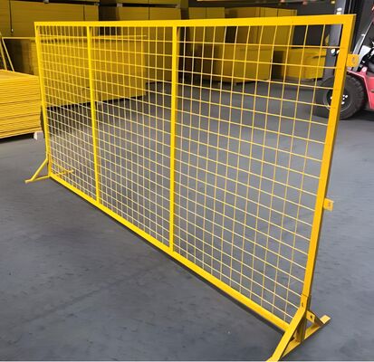 Powder Coated Low Carbon Steel Metal Wire Mesh Fencing with 50x50mm Mesh Opening for Workshop Isolation