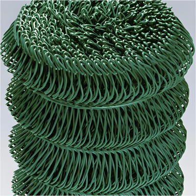 2.0mm Wire High-Strength PVC Coated Chain Link Fence with Diamond Hole for Farm and Garden Use