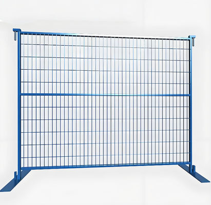 1800x2900mm Metalowy tymczasowy ogrodzenie Niebieski kolor Kanady Standard