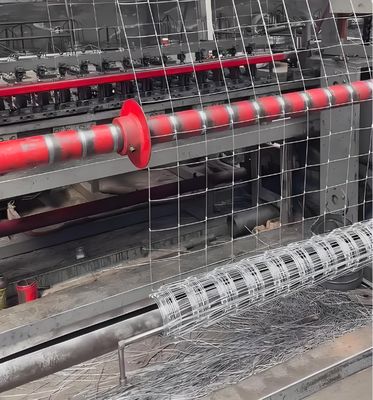 Ogrodzenie farmerskie Veld ocynkowane o wysokości 1,5 m, odstępie między drutami 20 cm, wysokiej wytrzymałości