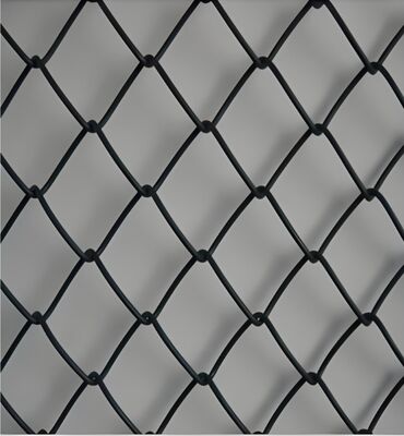 High Strength Galvanized Powder Coated Chain Link Fencing For Construction Garden Sports