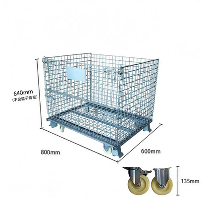 Klatka do przechowywania spawanej siatki drucianej Otwór siatki 50x100 mm Otwór 50x50 mm Rozmiar siatki 5,0 mm